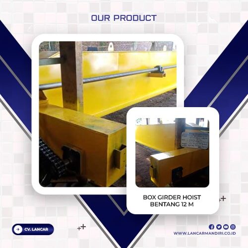 Box Girder Hoist – Bentang 12 M