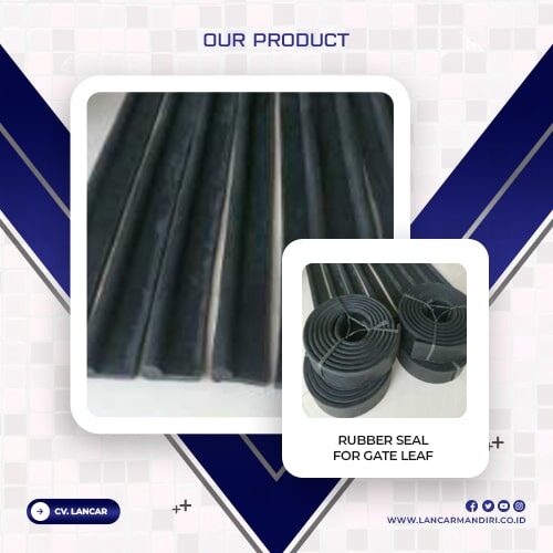 Rubber Seal For Gate Leaf